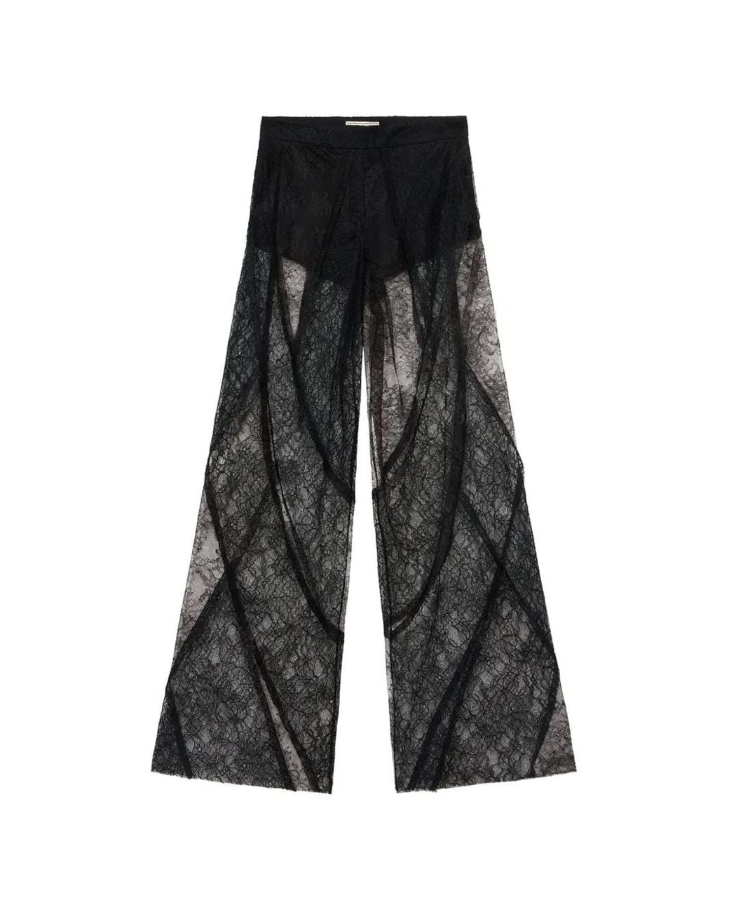 Blumarine Black Lace Trousers