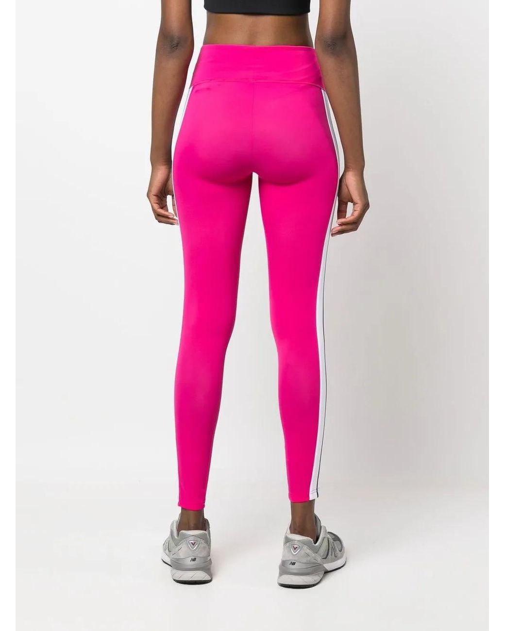 Palm Angels Pink Logo Track leggings