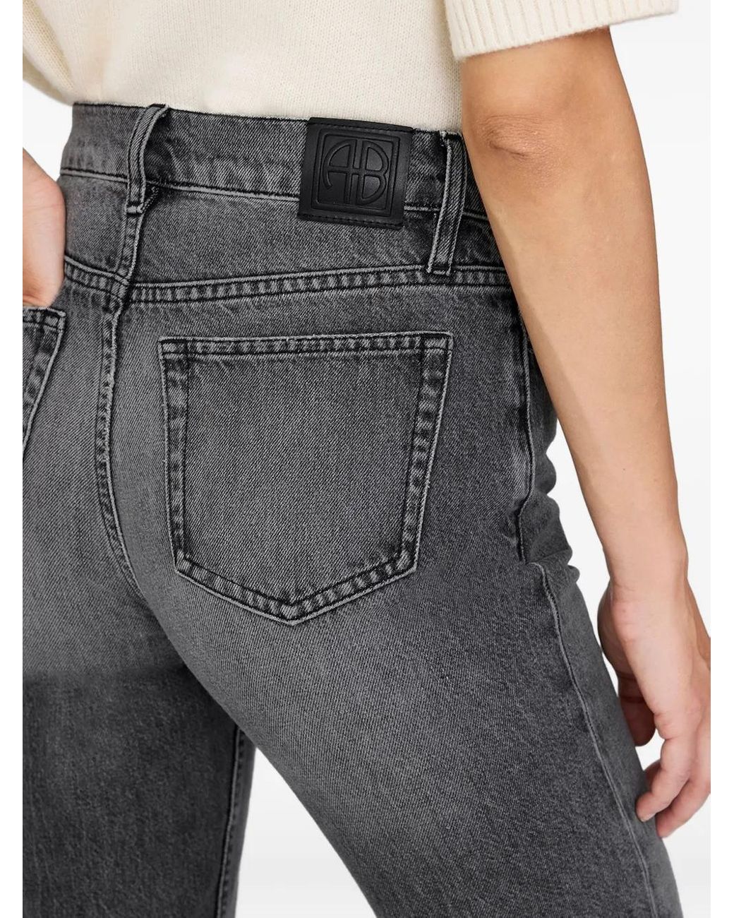 Anine Bing Gray Bruno Jeans