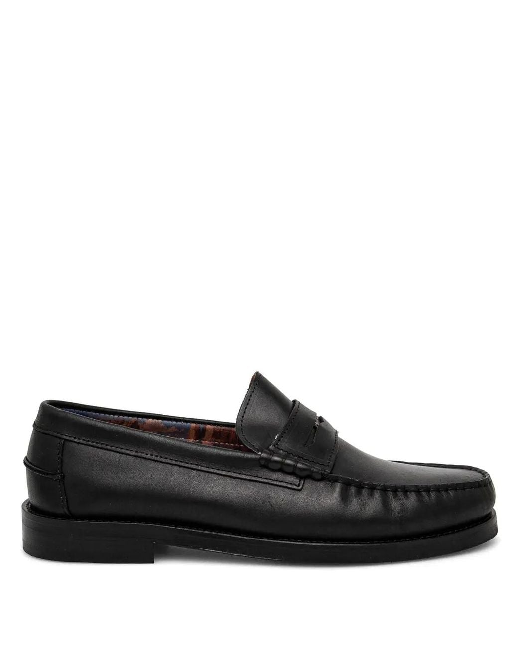 Naked Wolfe Black Riviera Loafers for men