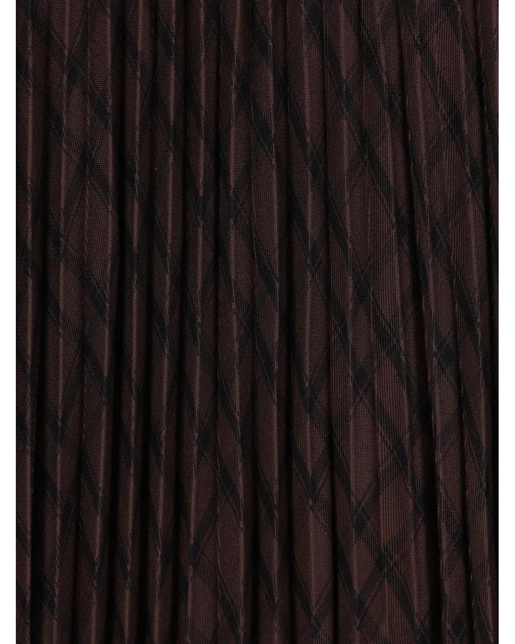 Aspesi Black Maxirock Mit Print