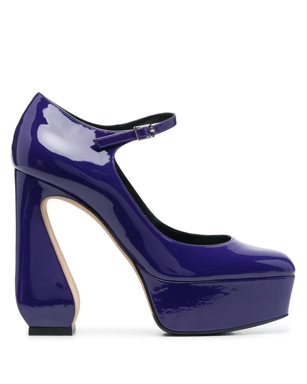 Sergio Rossi Blue Rossi Platform-Sole Pumps
