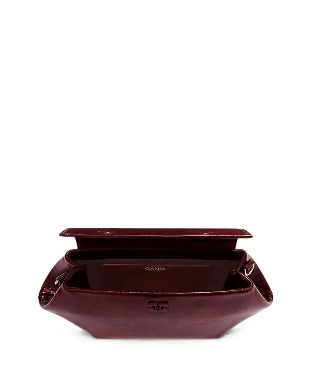 Ganni Purple Sac Bou