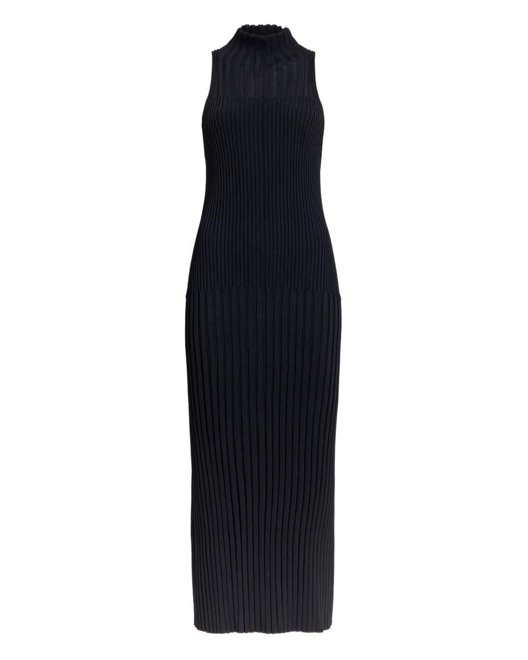 Proenza Schouler Black Maia Maxi Dress