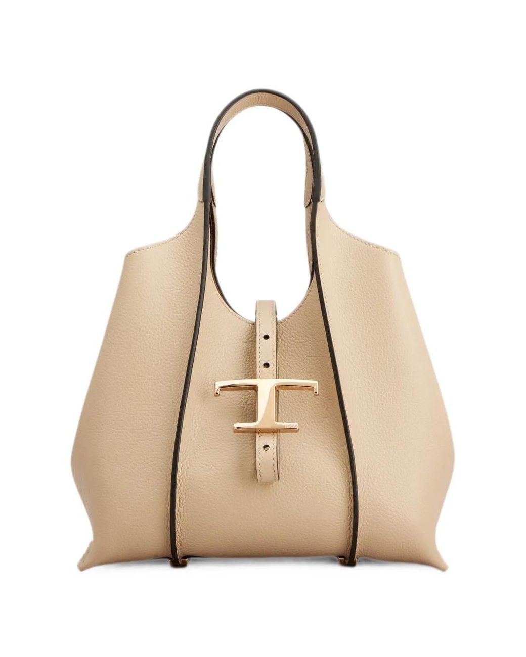 Tod's Natural T Timeless Shopping Bag