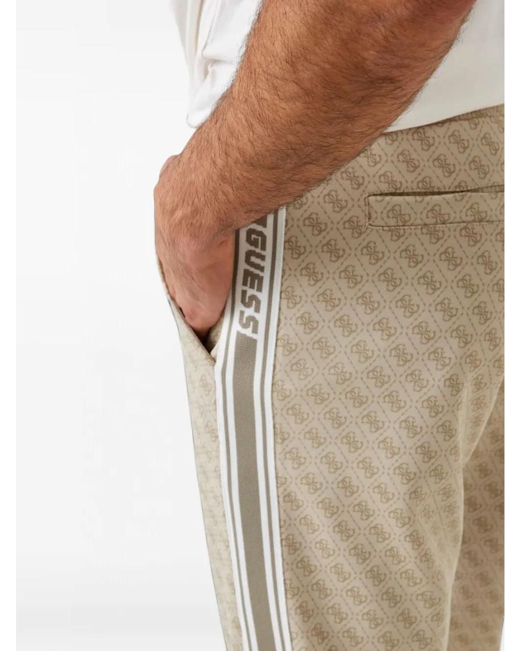 Guess Natural Straight Leg Sweat Trousers for men