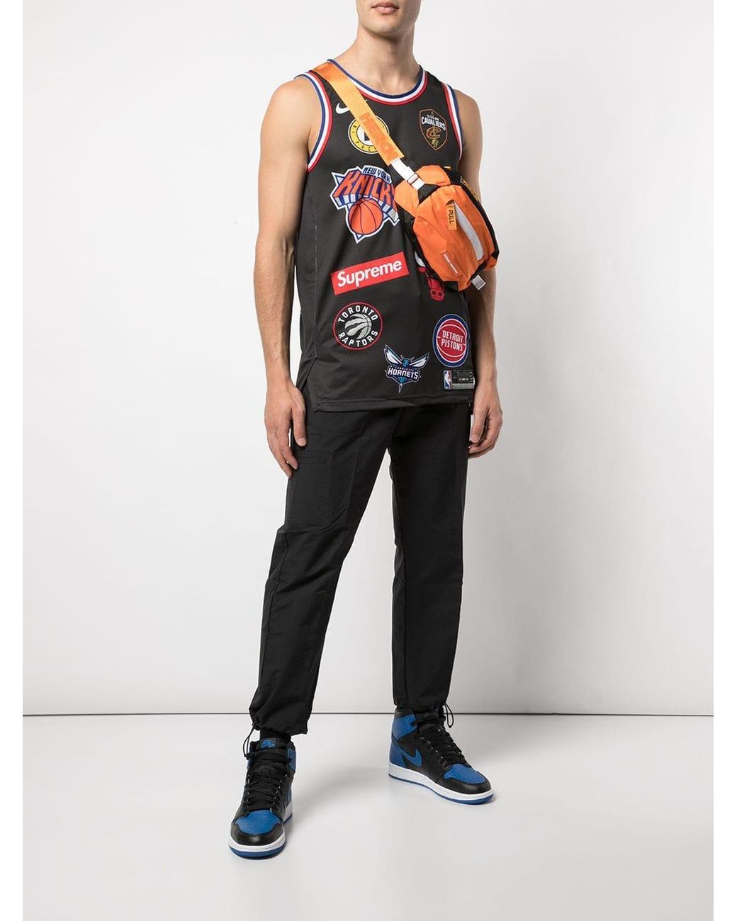 Camiseta de tirantes Nike/NBA Teams Basketball Supreme de hombre de color Negro Lyst