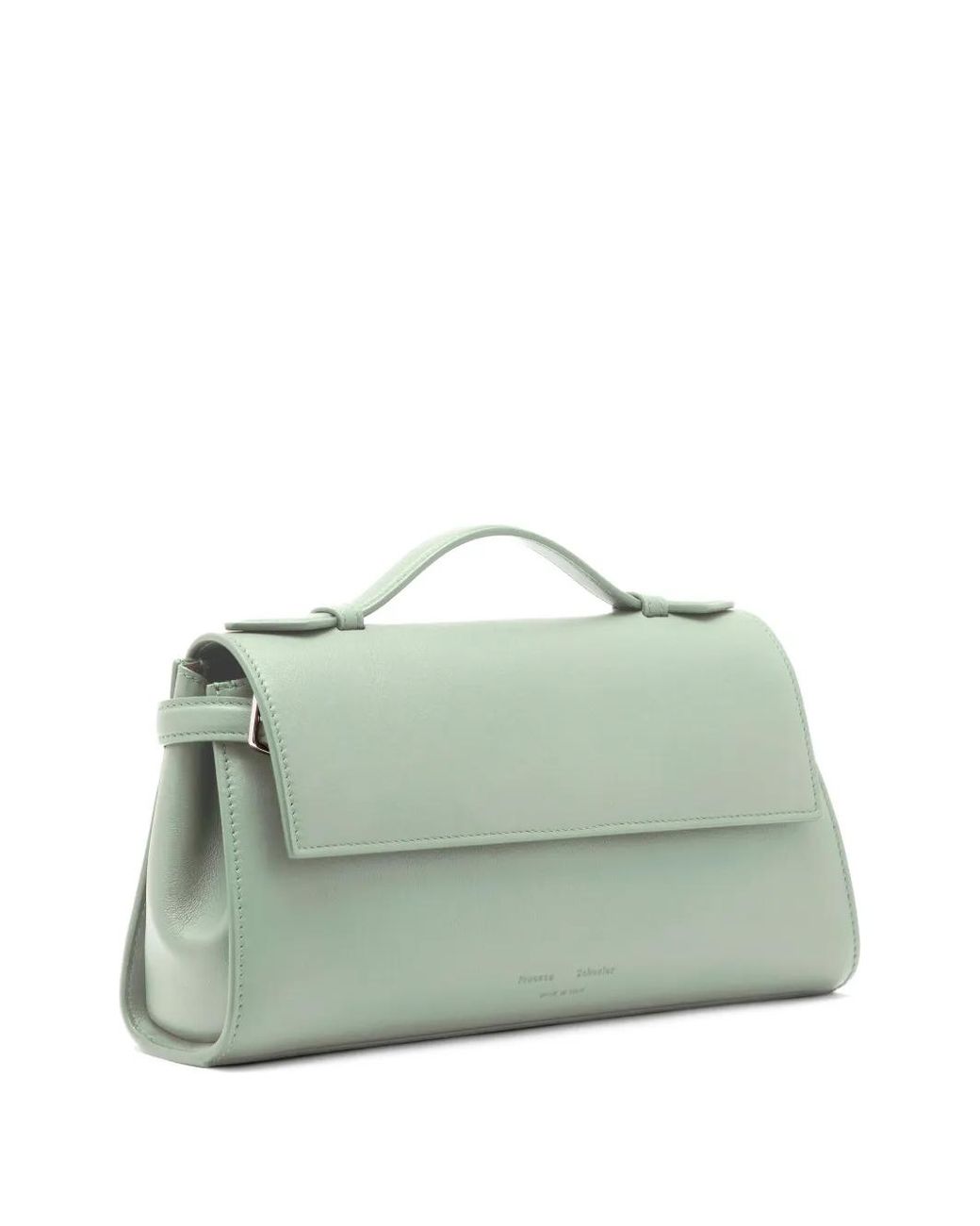 Proenza Schouler Green Tate Clutch With Strap