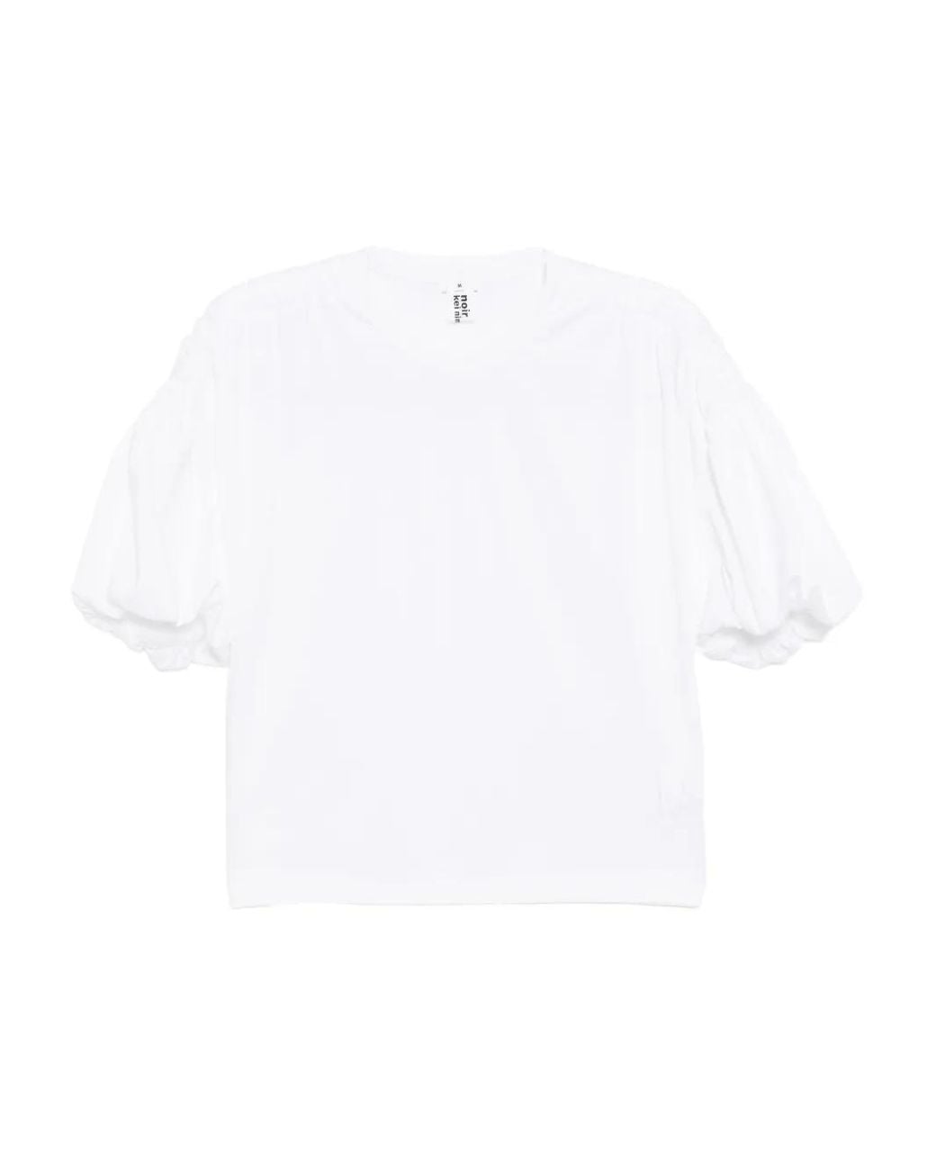 Noir Kei Ninomiya White Cotton T-Shirt