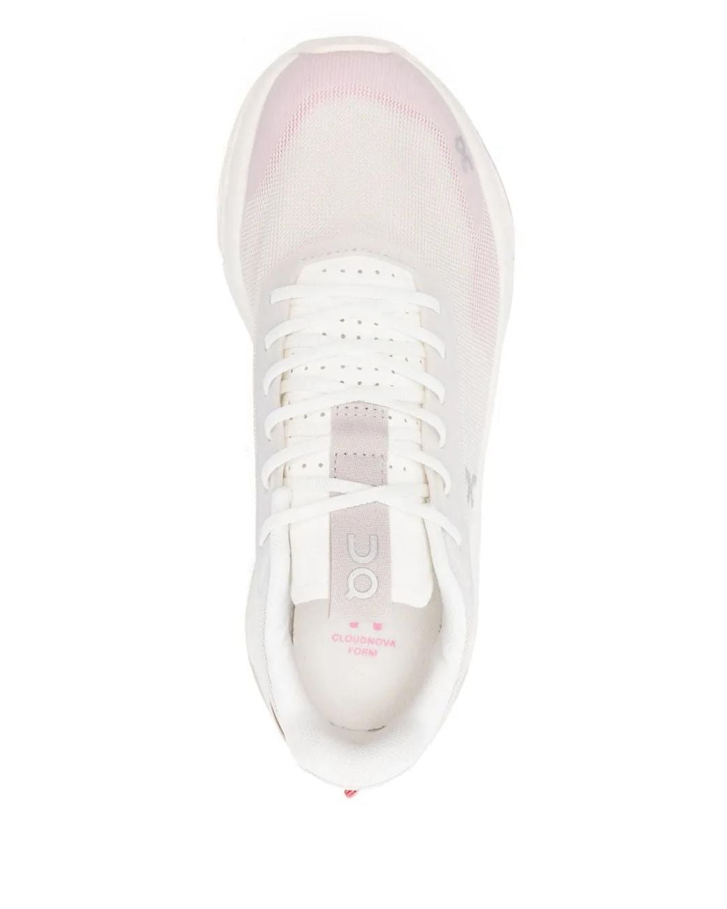 On Shoes White Cloudnova Form 2 Sneakers