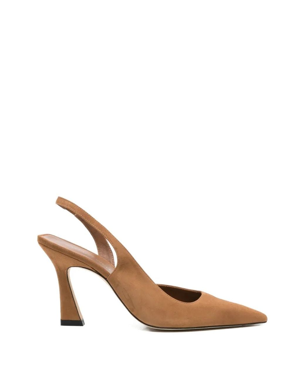Stuart Weitzman Brown Vinnie Heeled Pumps