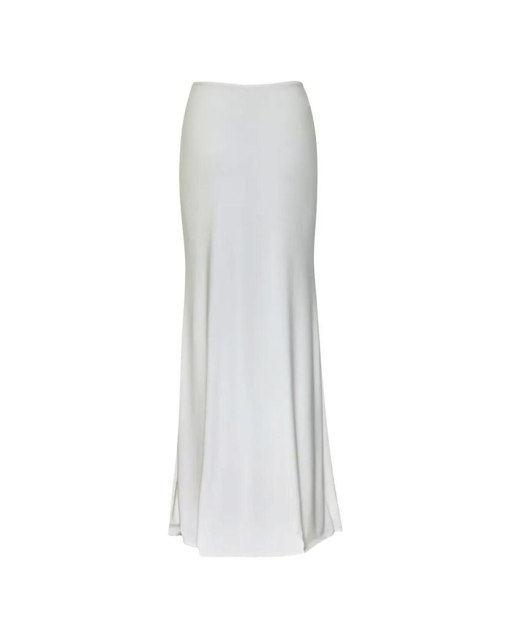 Baobab White Uli Stone-Embellished Maxi Skirt