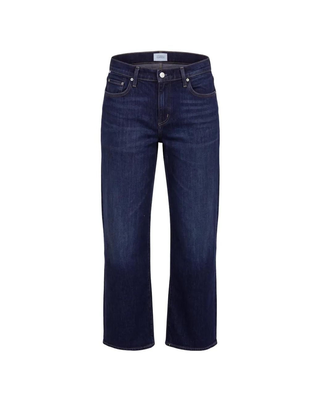 Citizens of Humanity Blue Nora Wide-Leg Jeans