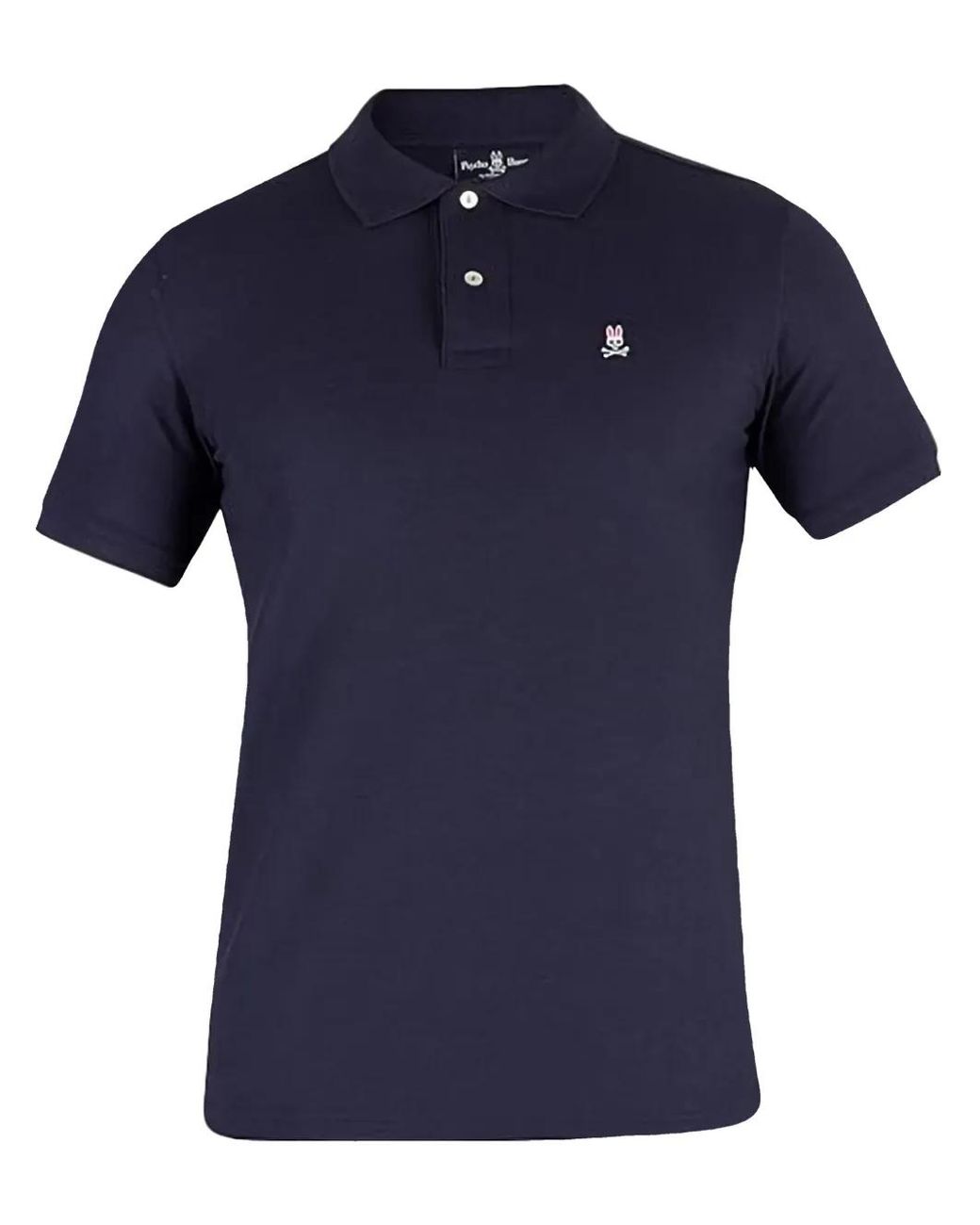 Psycho Bunny Blue Classic Polo Shirt for men