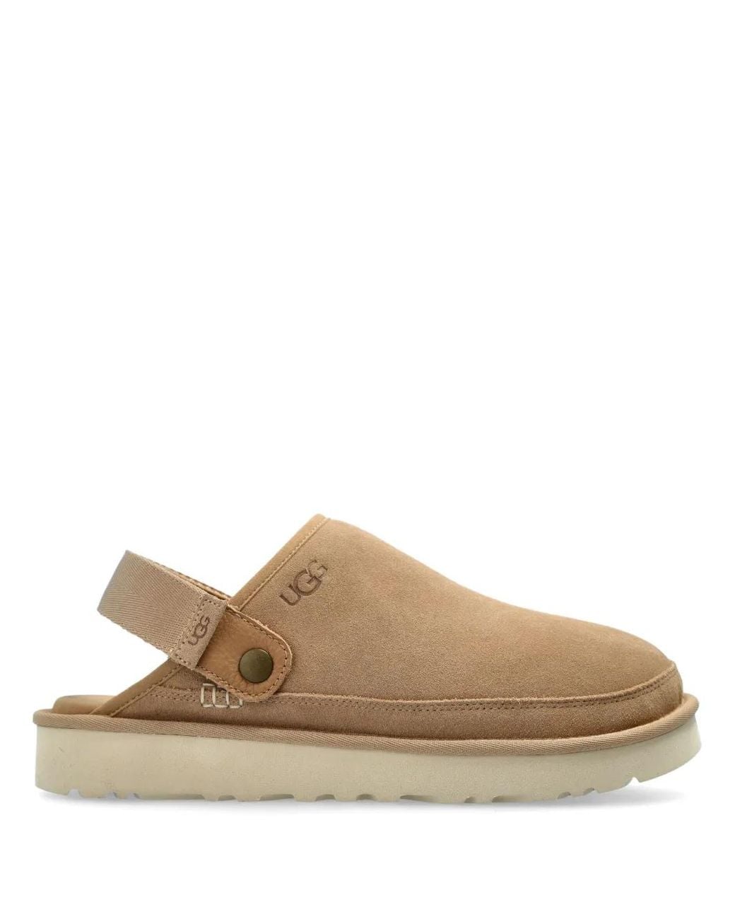 Slippers Con Logo di Ugg in Brown da Uomo