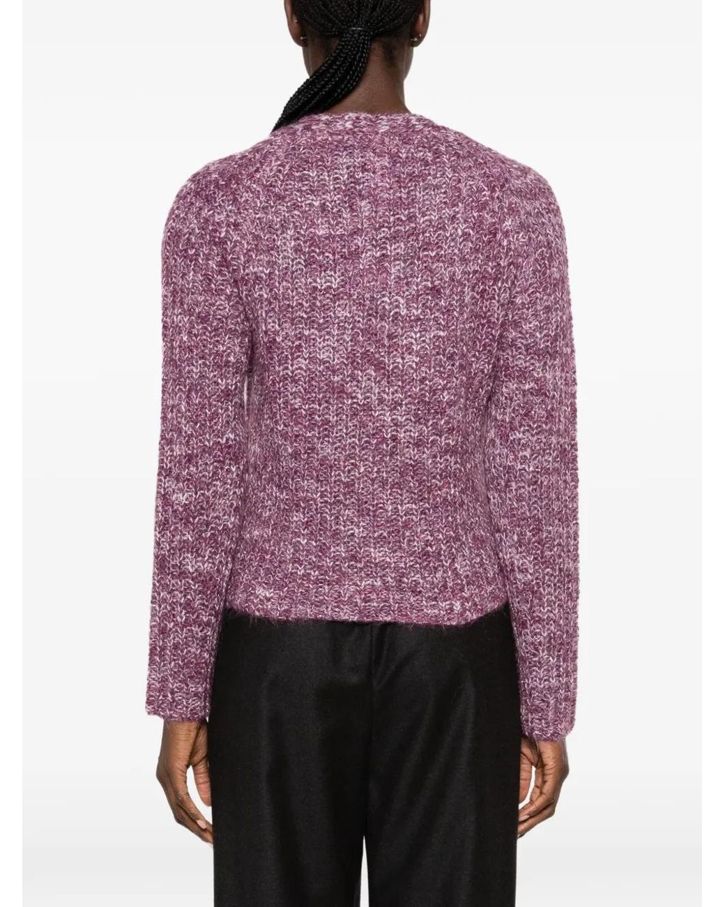 Pennyblack Purple V-Neck Sweater