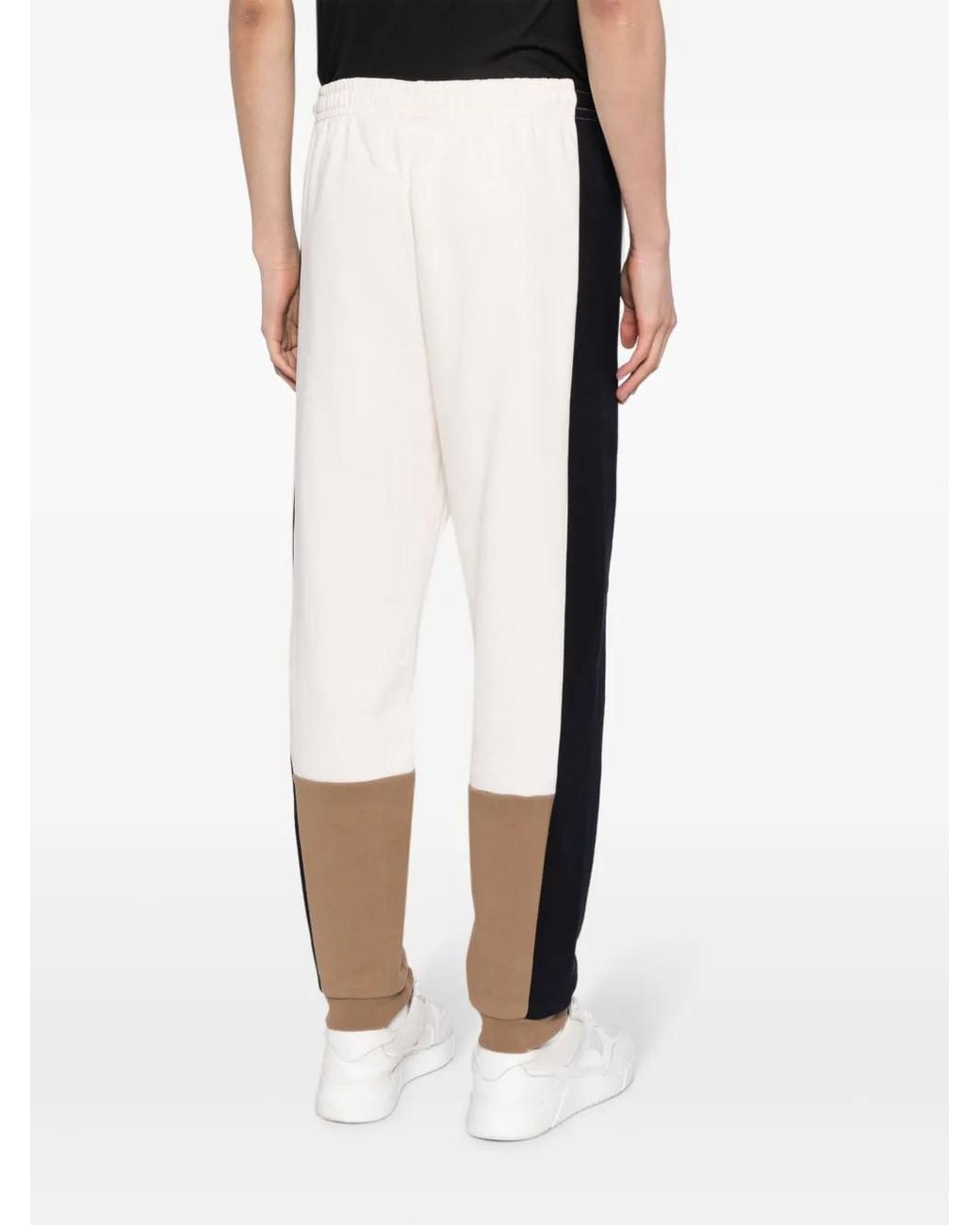 Lacoste White Regular Fit Sweatpants for men