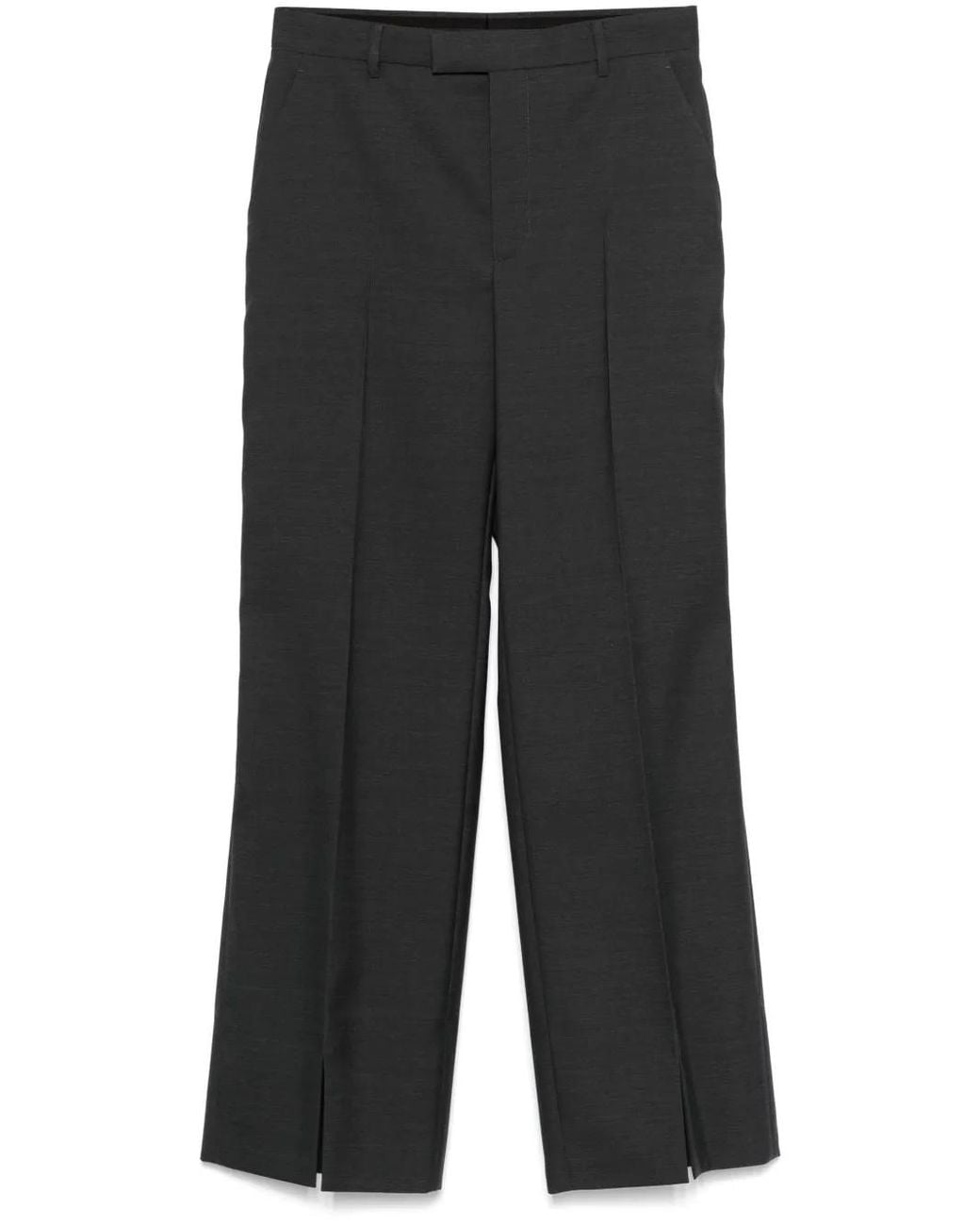 Gucci Gray Wool Trousers
