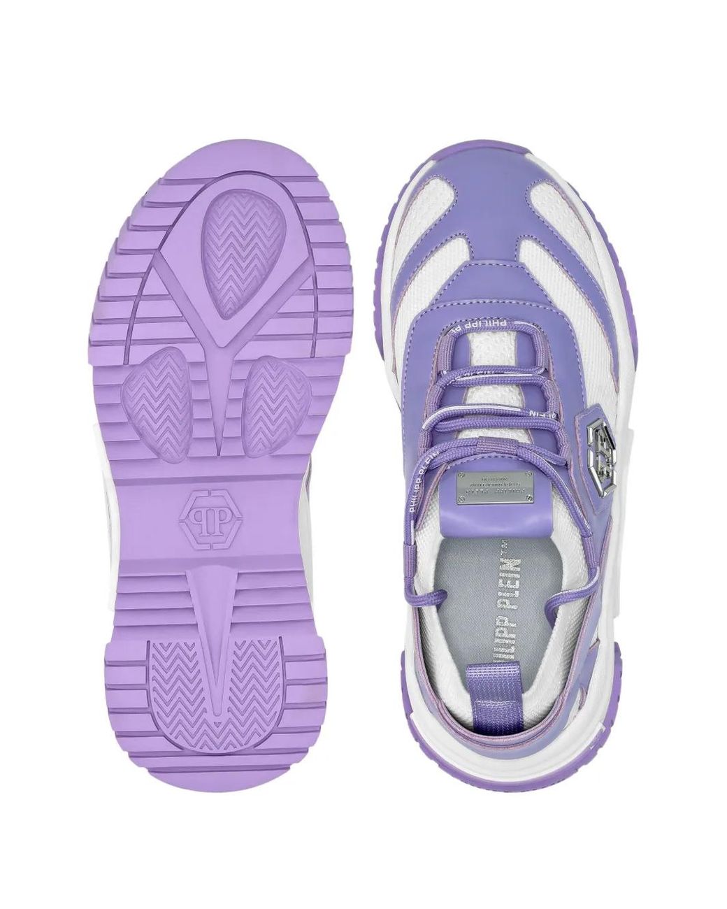 Philipp Plein Purple Predator Sneakers