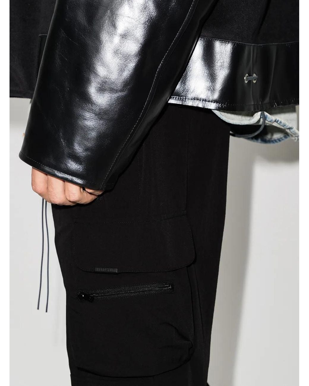 Represent Black Trousers for men
