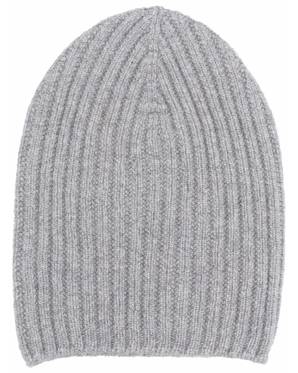Barrie Gray Cashmere Beanie
