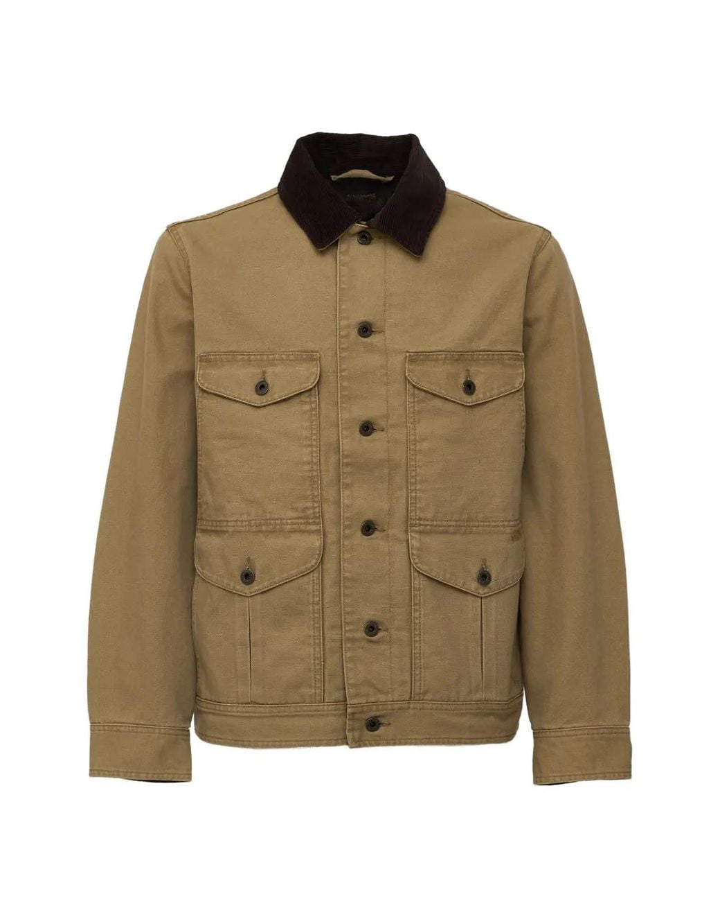 Filson Green Rustic Canvas Journeyman Jacket for men