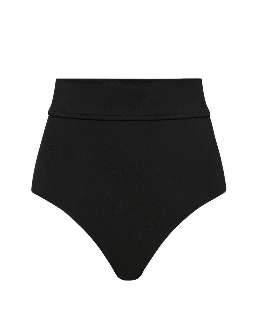 Bondi Born Black Joan High-Waisted Bikini Bottoms