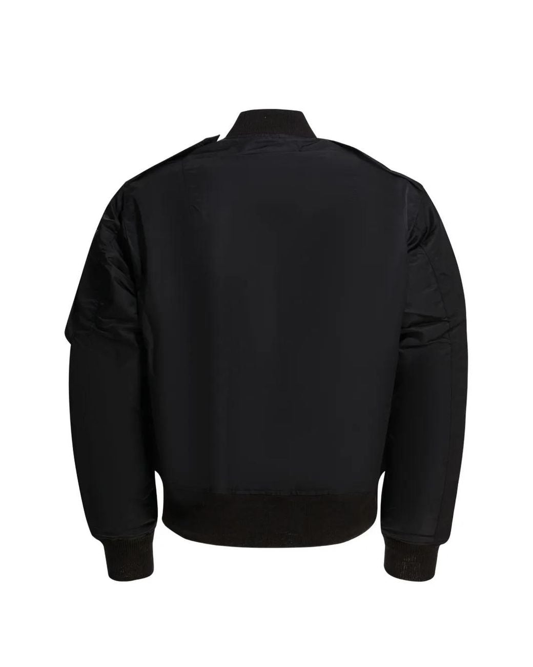 Buzz Rickson's Black Zip Bomber Coat for men