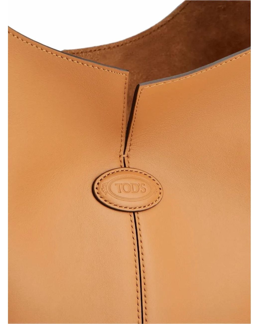 Tod's Brown Small Di Bag Folio Shoulder Bag