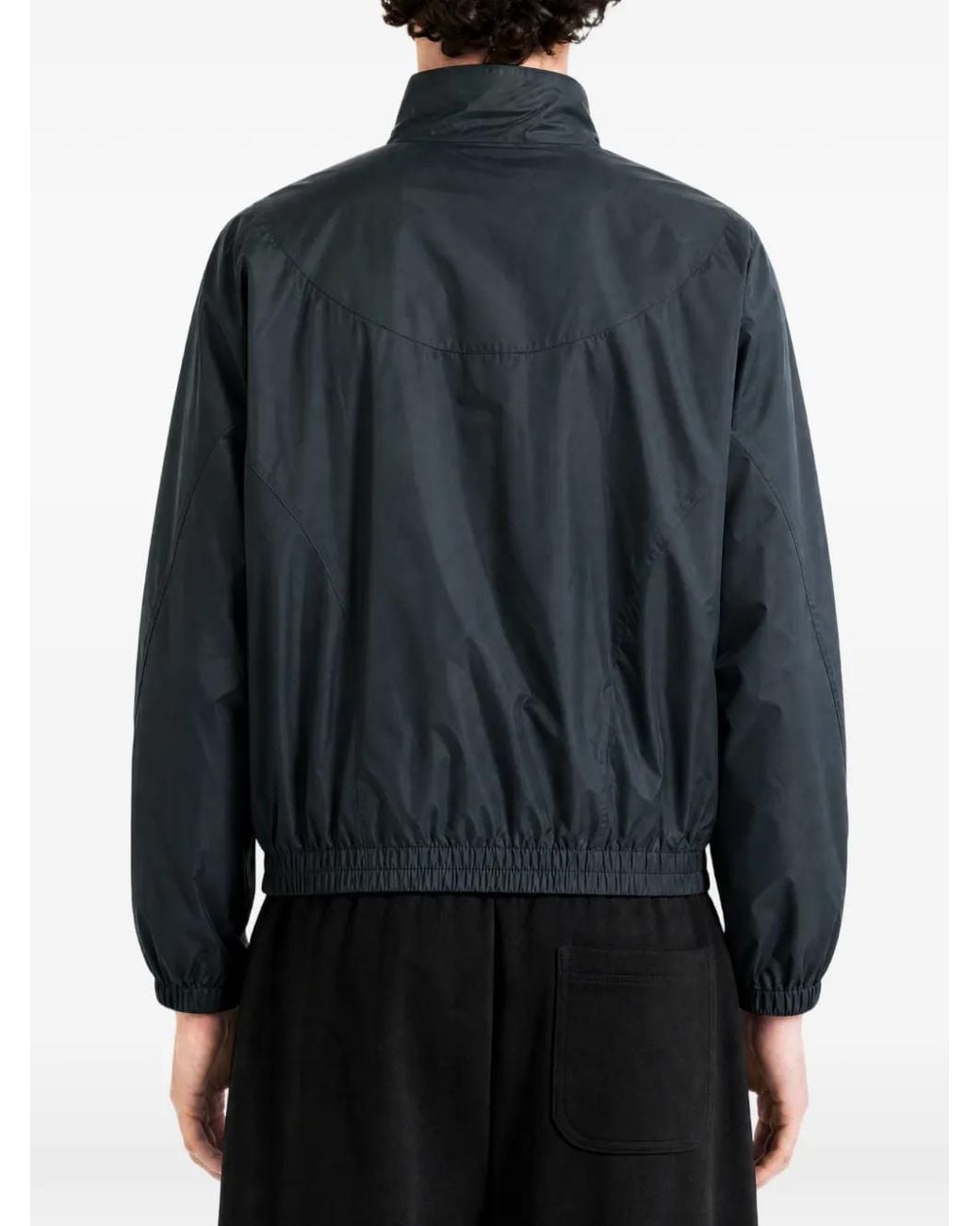 Givenchy Black Haut De Jogging Couture Seam À Découpes for men