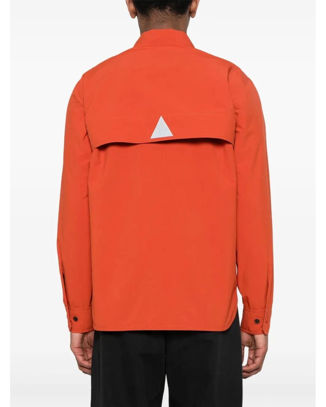 Moncler Orange Surchemise Nax for men