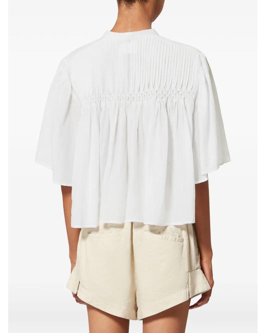 Isabel Marant White Destiny Blouse