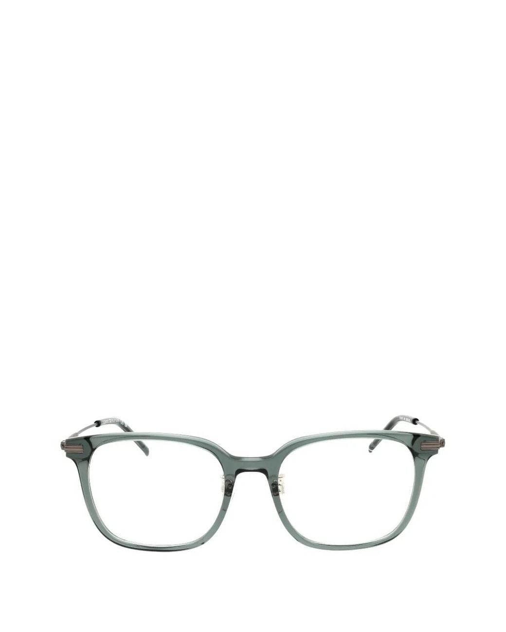 Tommy Hilfiger Gray Rectangle-Frame Glasses for men