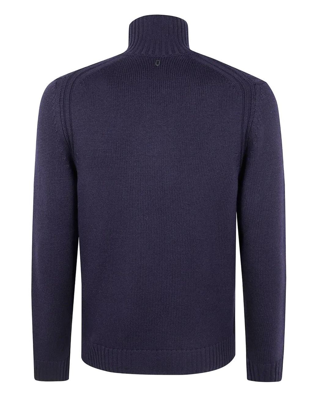 Dondup Blue Roll-Neck Sweater for men