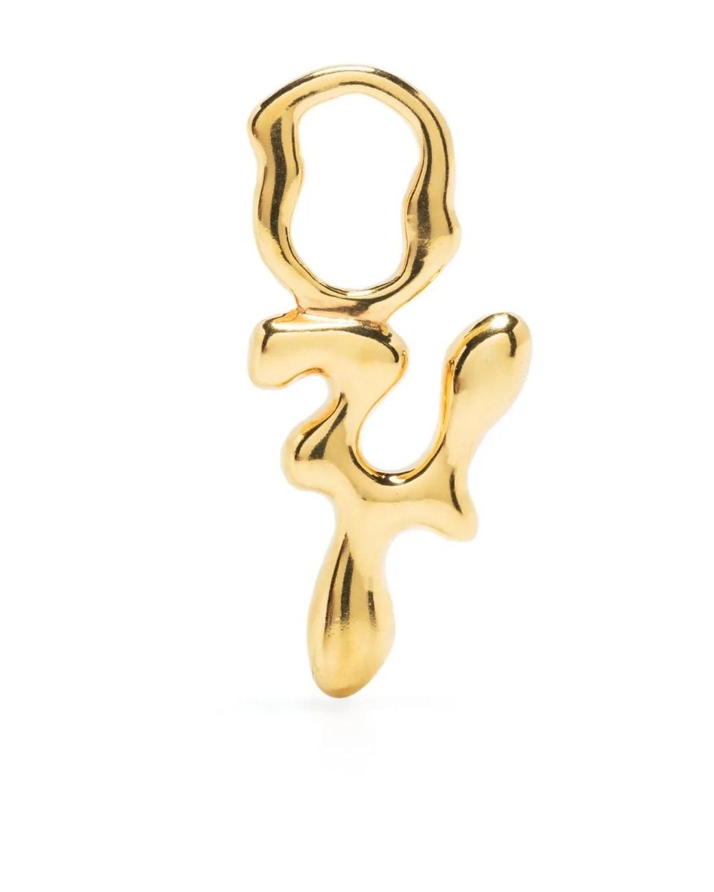 Maria Black Metallic Fluent Letter Y Charm