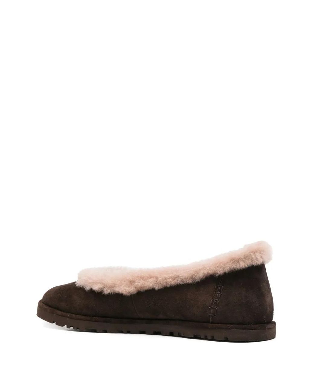 Ugg Brown Zora Ballet Flat