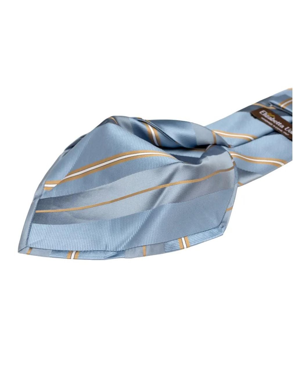 Elizabetta Blue Toledo Silk Jacquard Tie for men