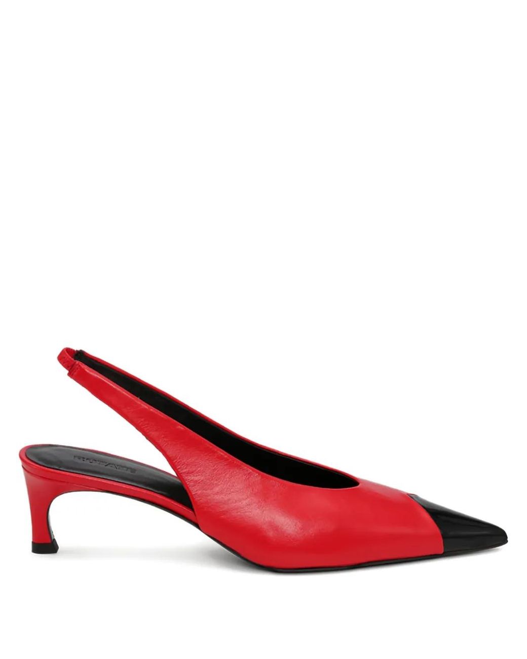 ROTATE BIRGER CHRISTENSEN Red Slingback Leather Pumps