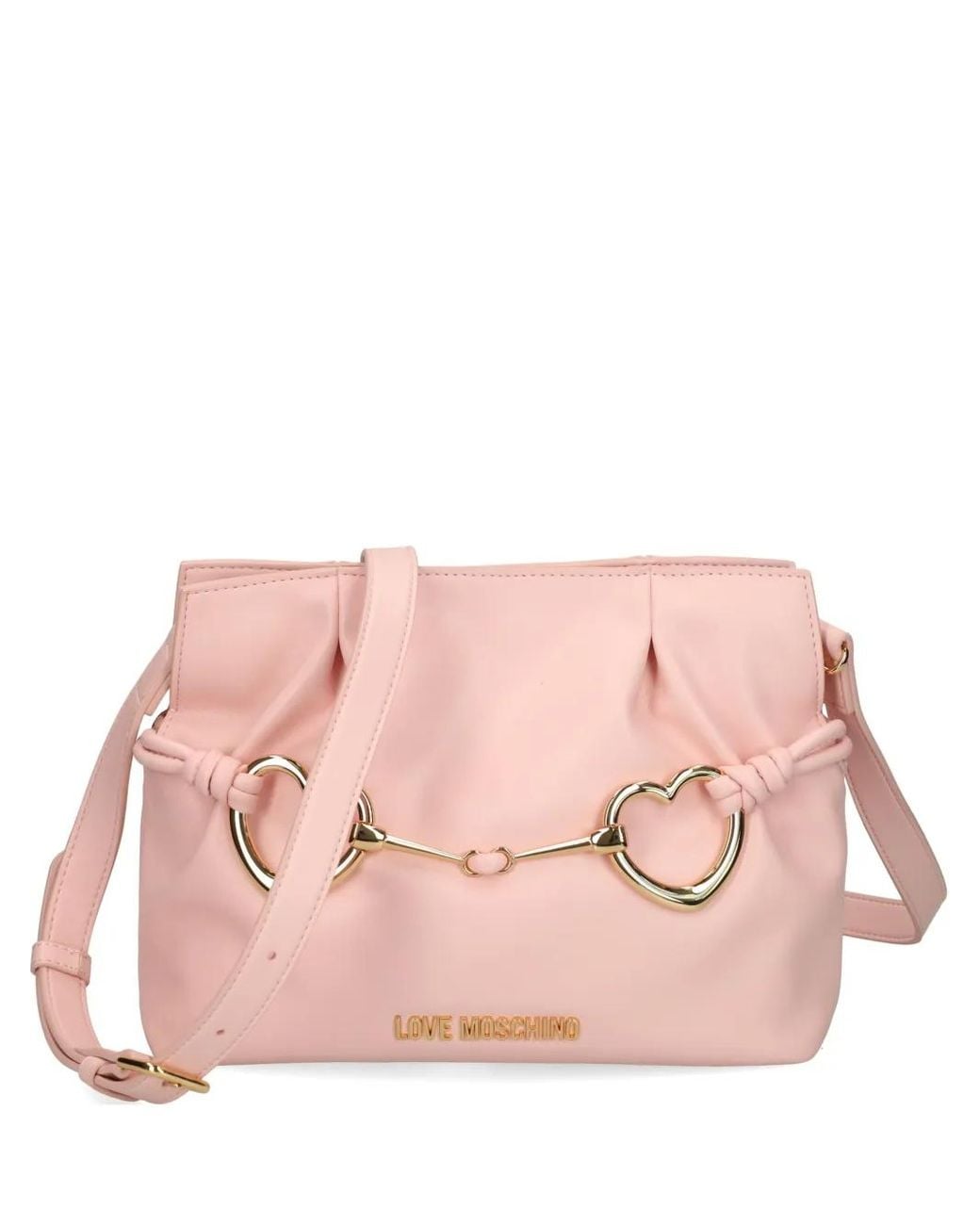 Love Moschino Pink Hearts Shoulder Bag