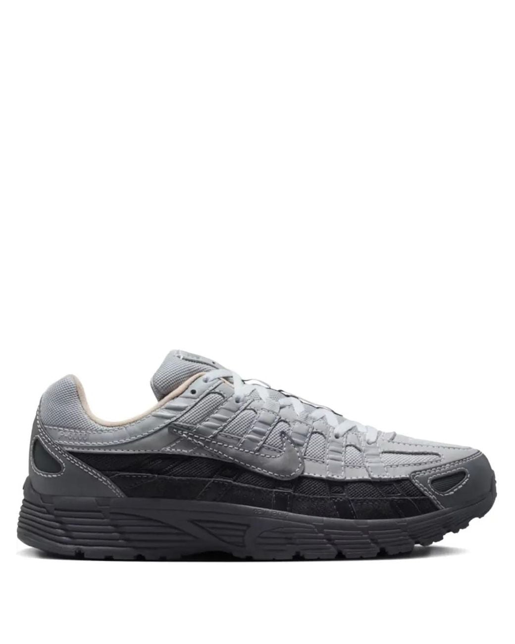 Nike Gray P-6000 Low-Top Sneakers for men