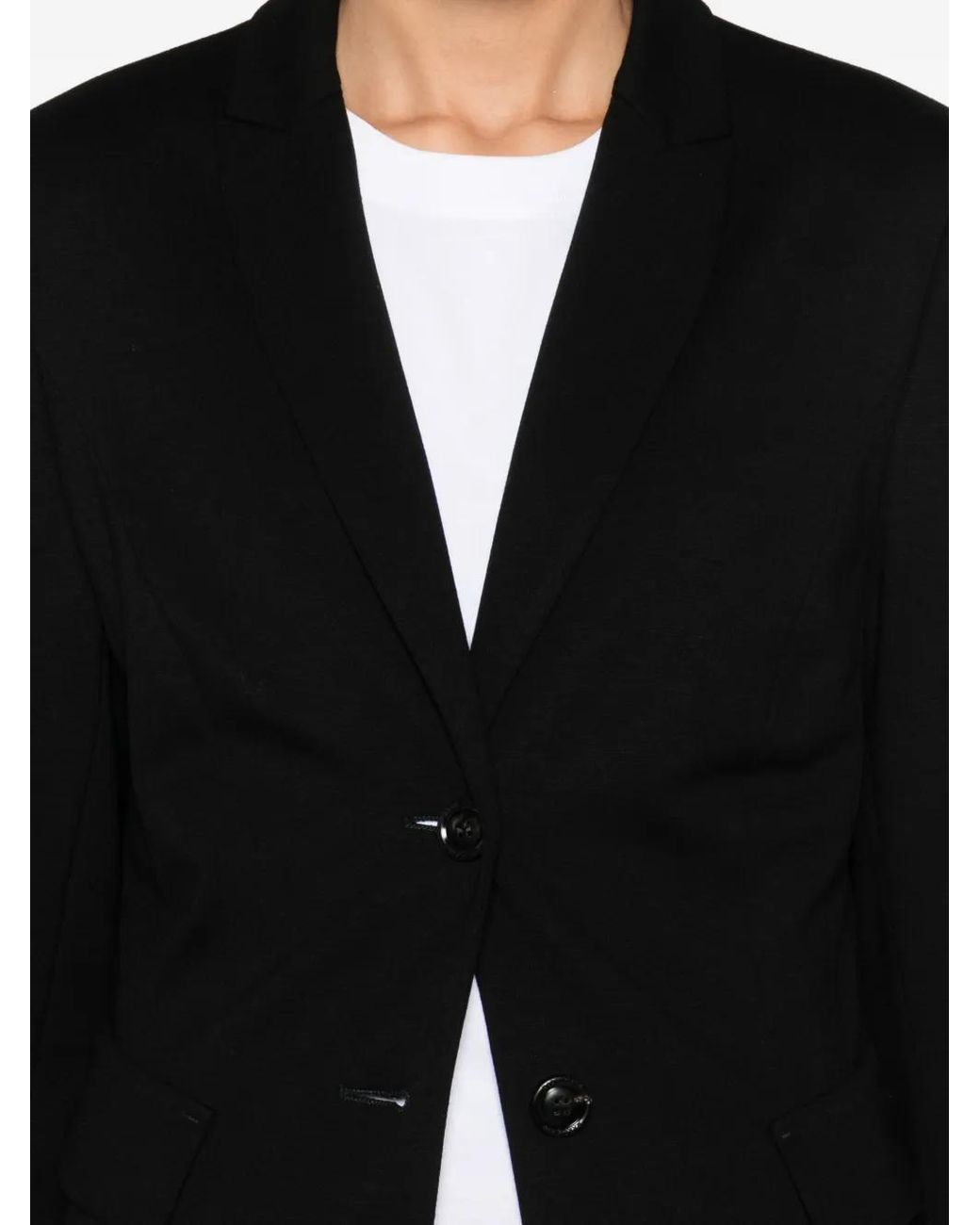 Blazer Con Botones Marc Cain de color Black
