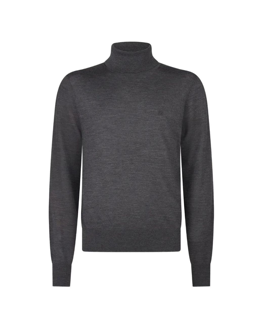DSquared² Gray D2 Upside Down Turtleneck Pullover for men
