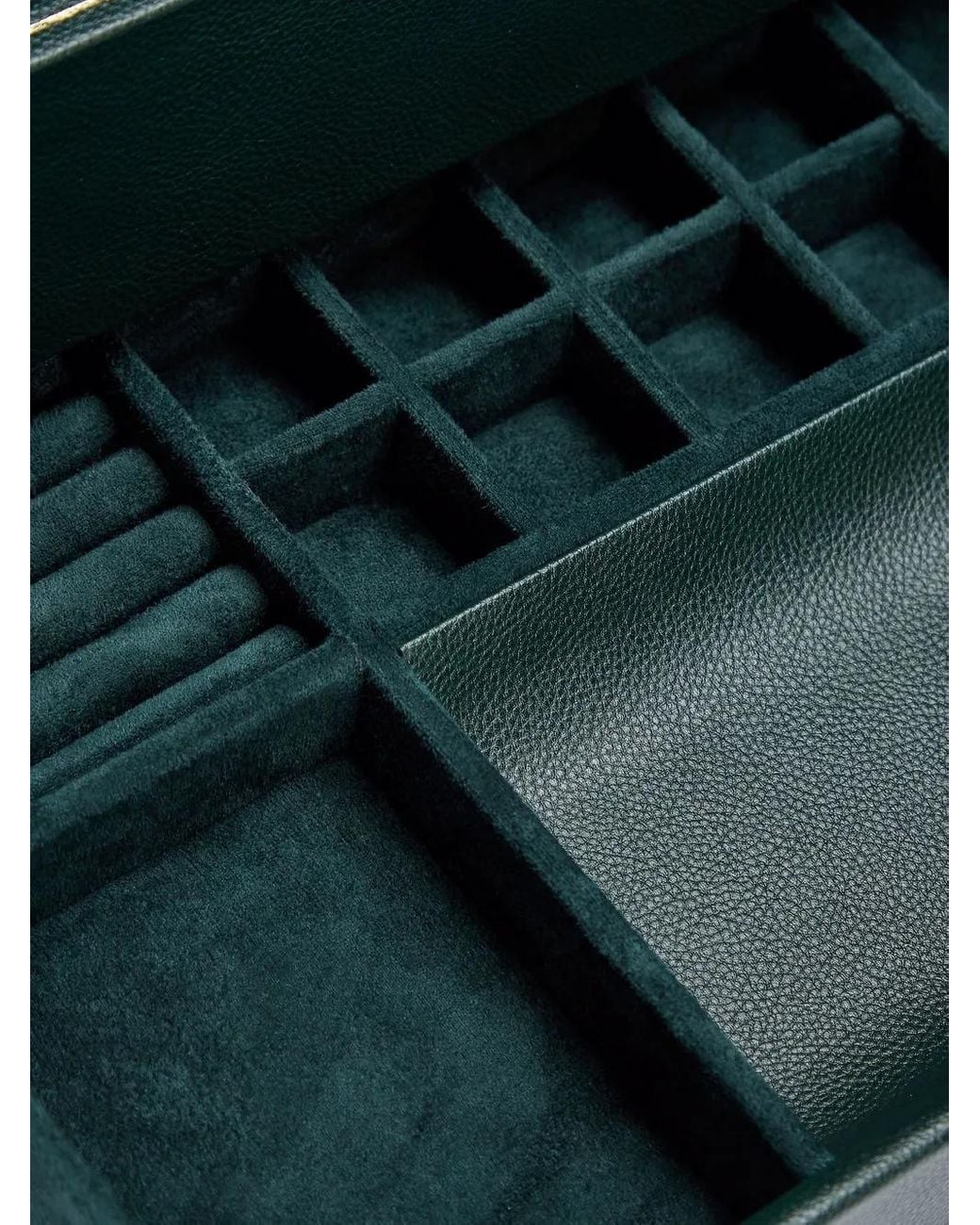 Wolf Green 10 Piece Watch Box