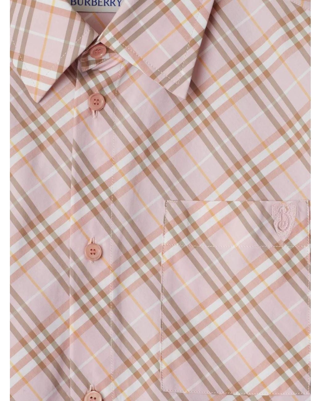 Burberry Pink Shirts