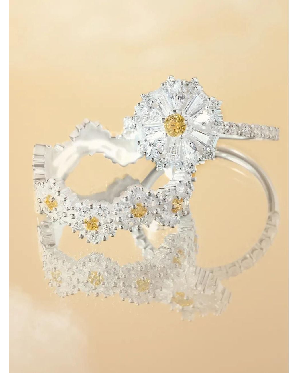 Thomas Sabo White Lovely Daisy Ring