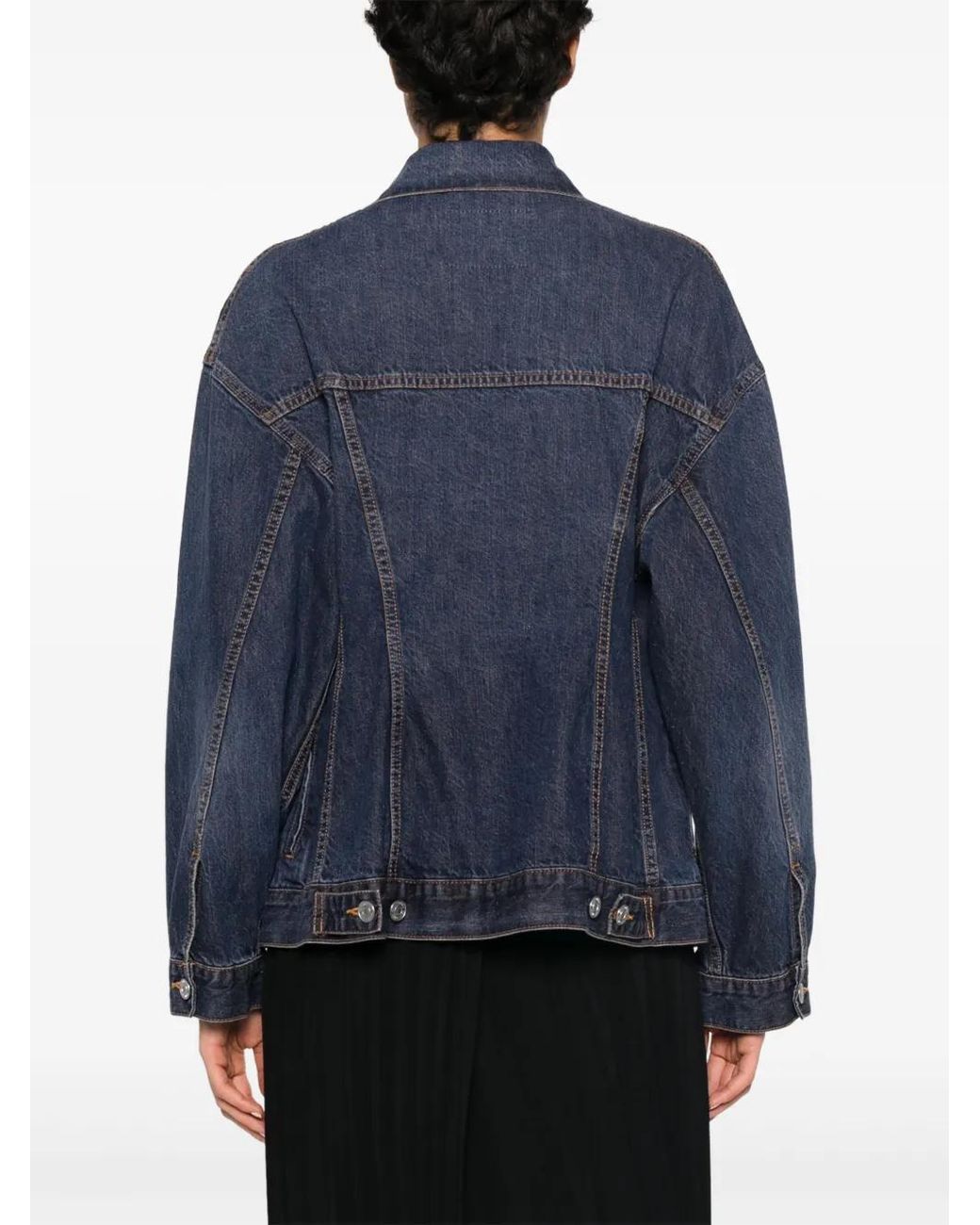 Balenciaga Blue Hourglass Jacket