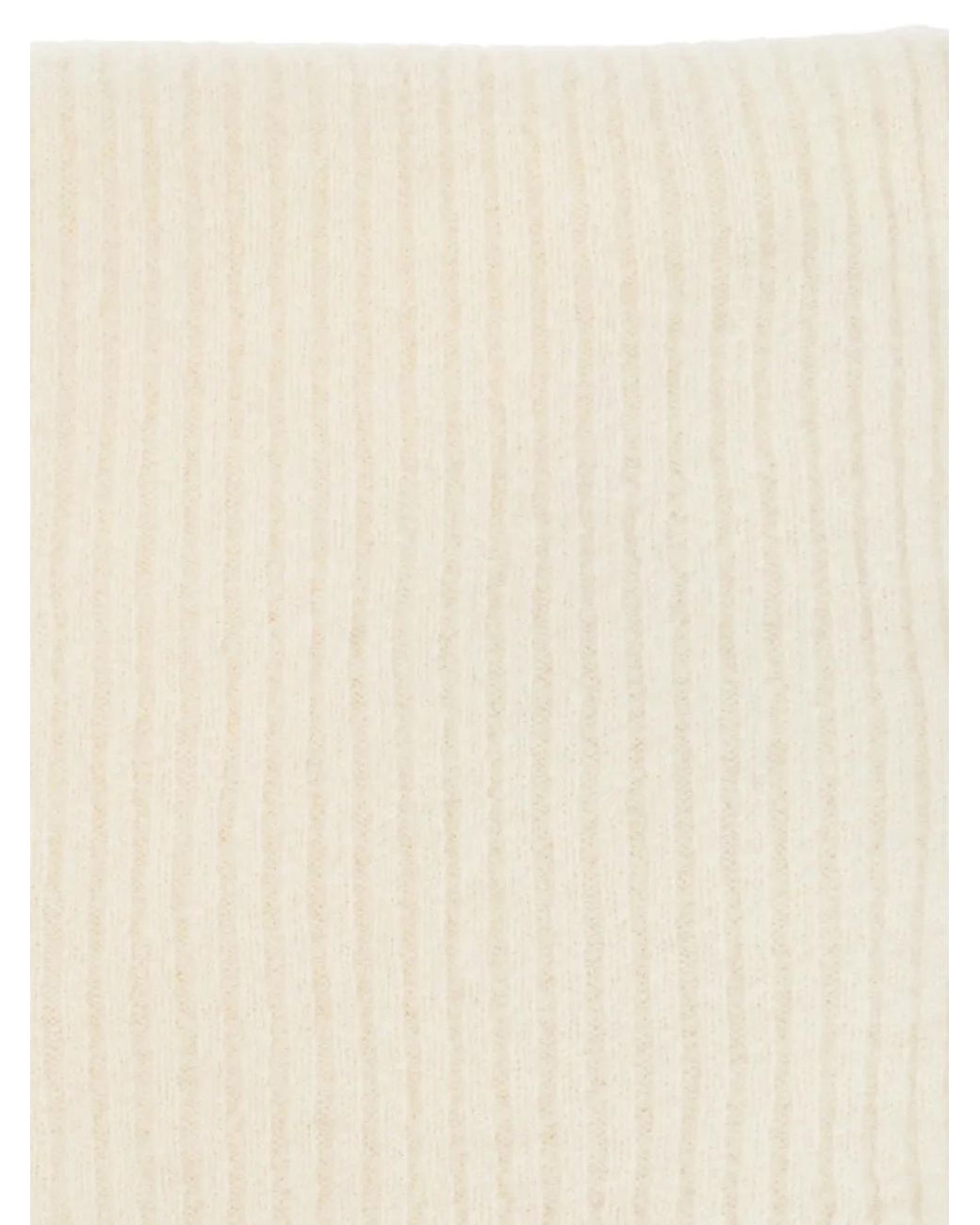 Givenchy Natural Ribbed-Knit Scarf