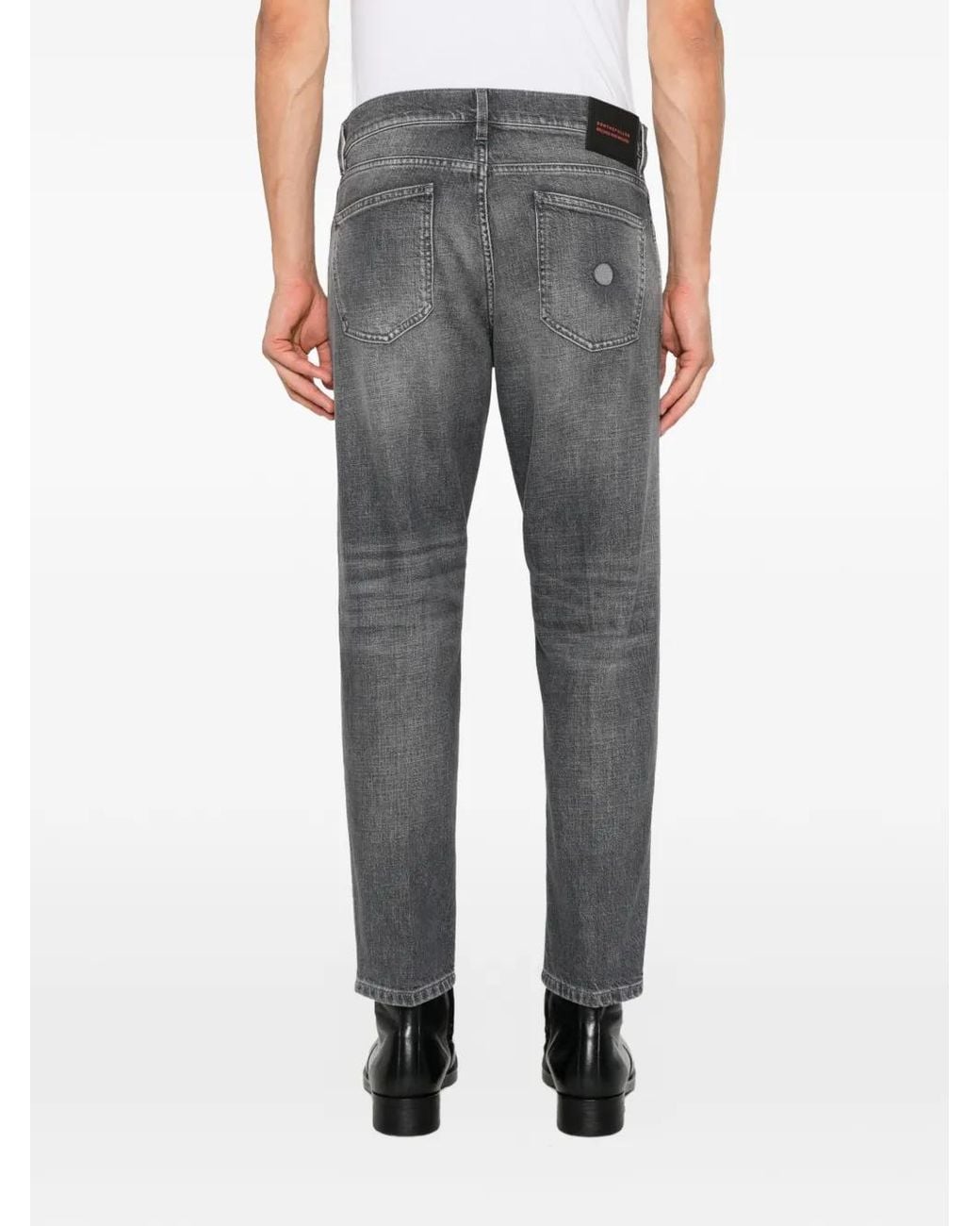 Don The Fuller Gray Jean À Effet Usé for men