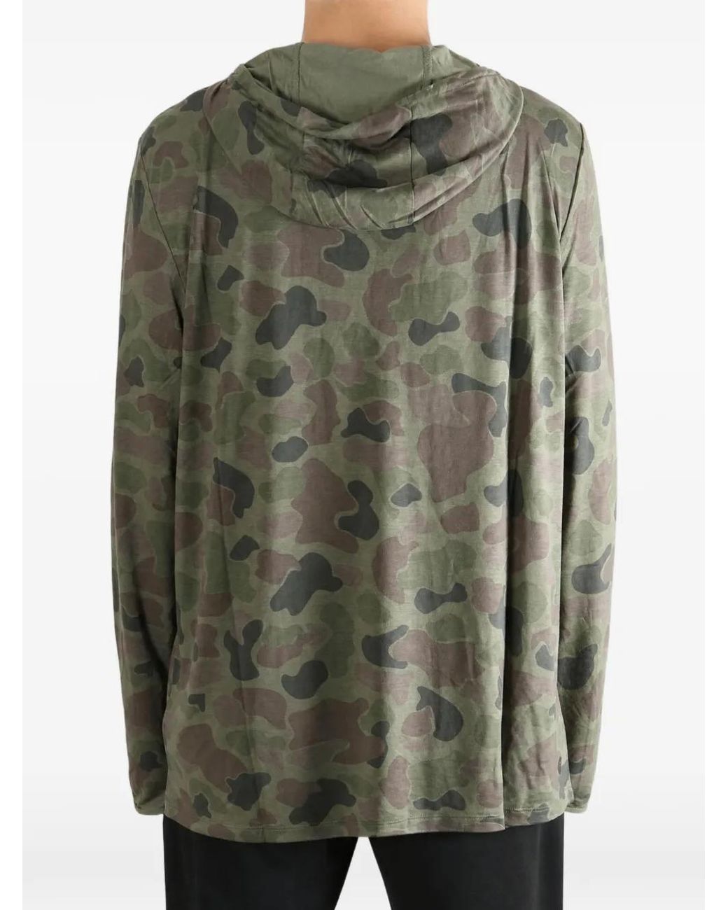 Free Fly Green Hoodie Bamboo À Imprimé Camouflage for men