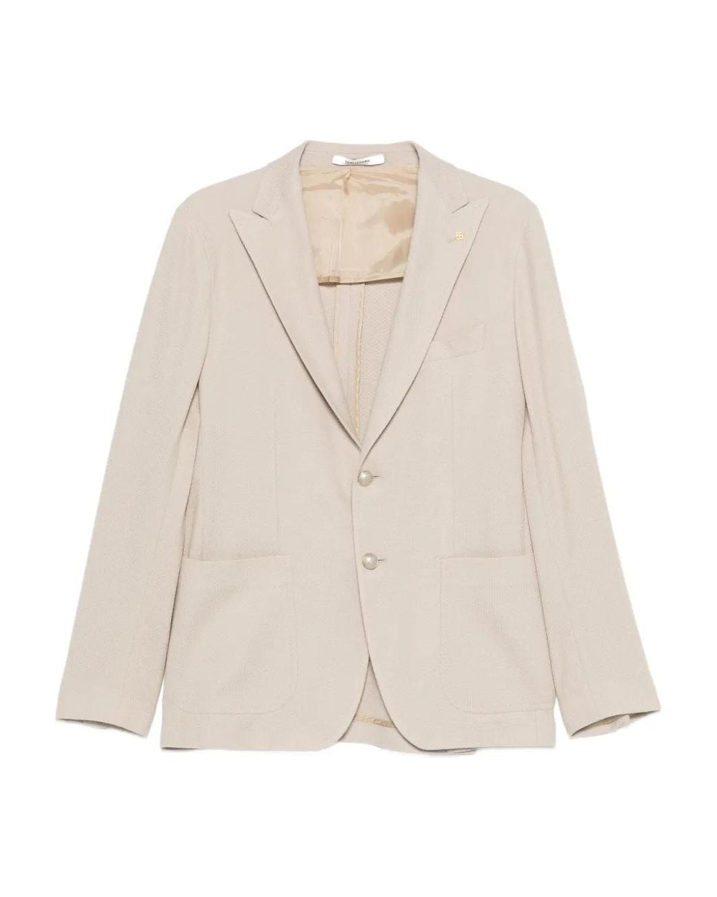 Tagliatore Natural Notched-Lapel Blazer for men